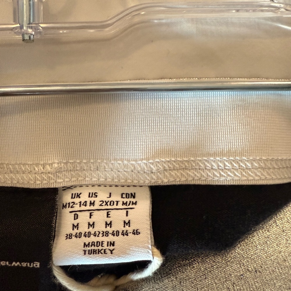 Alexander Wang Adidas Collab Metallic Silver Bike Shorts Size Medium - NWT - Picture 10 of 10